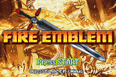 Fire Emblem - Sacred Contention Title Screen